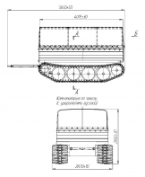 Гусеничный грузовой прицеп ГП-8301